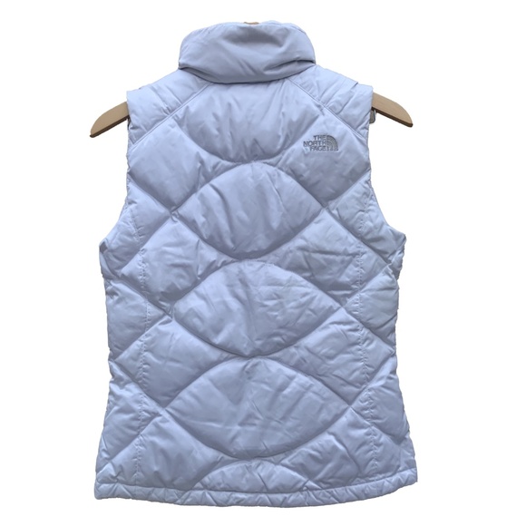 The North Face White Women's Extra Small Goose Down 550 Quilted Puffer Vest - Picture 2 of 14